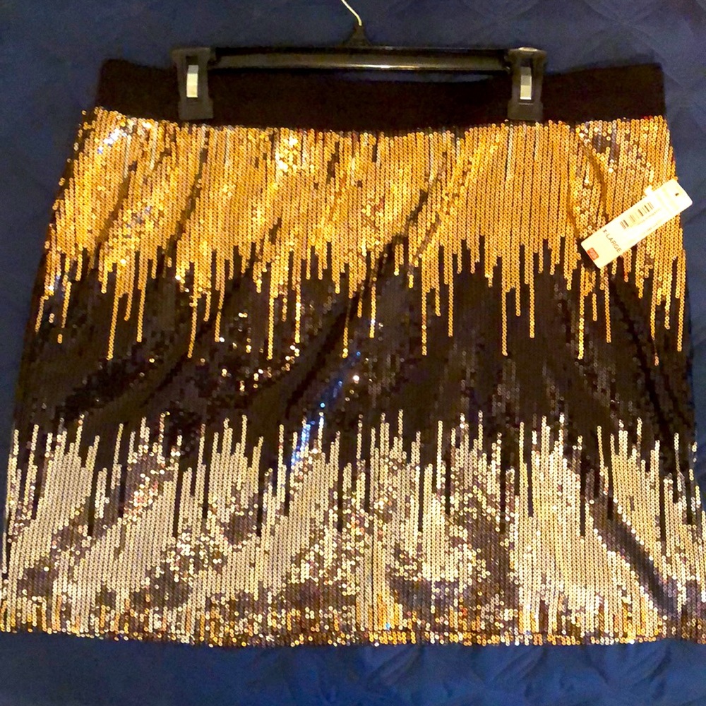 Sequin skirt